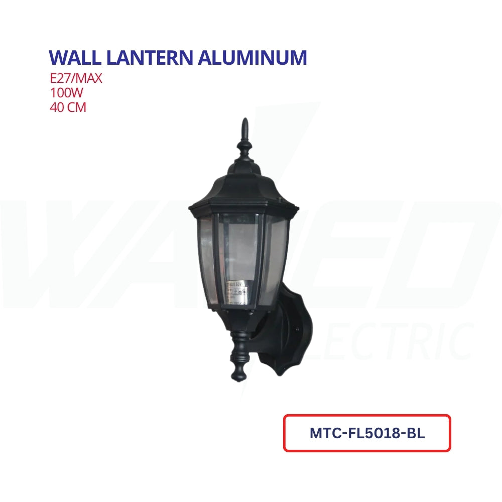 Wall Lantern - Black