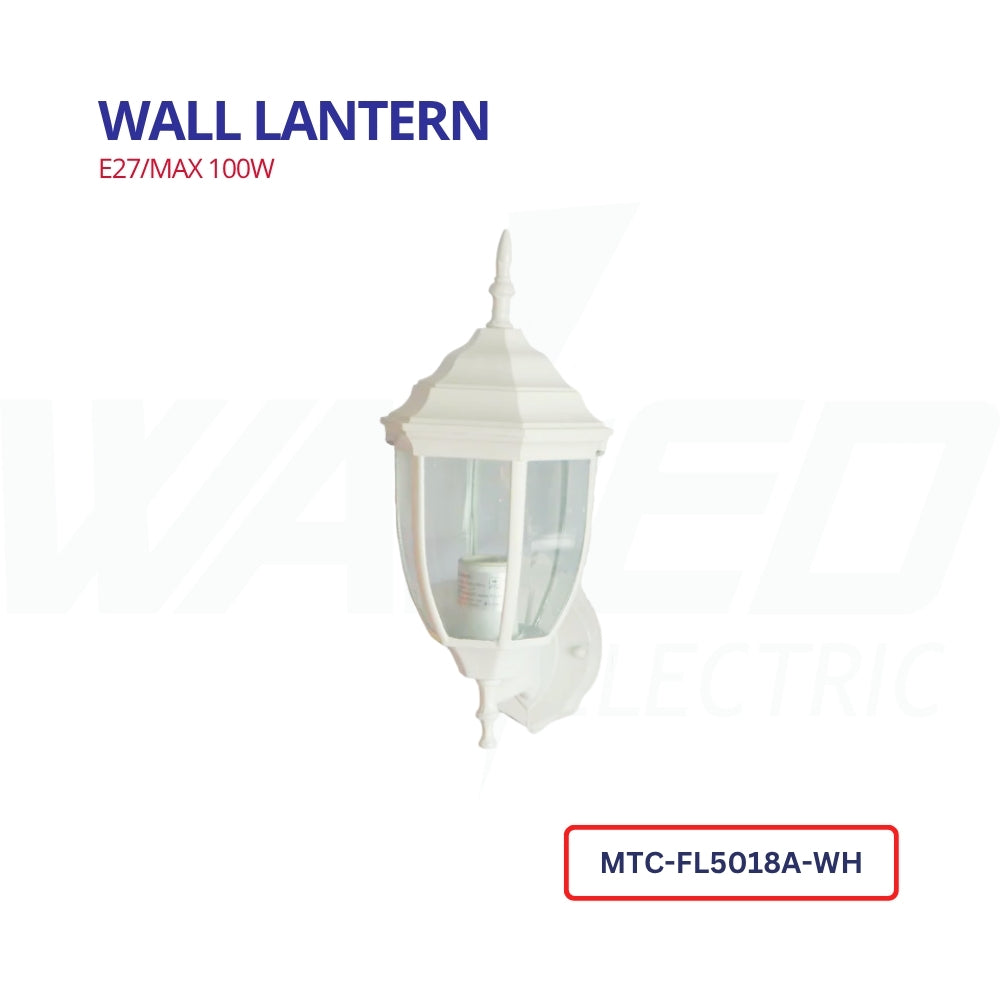 Wall Lantern - White