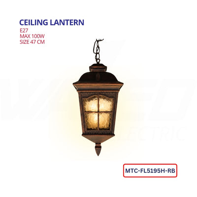 Ceiling Lantern - 3 Colors