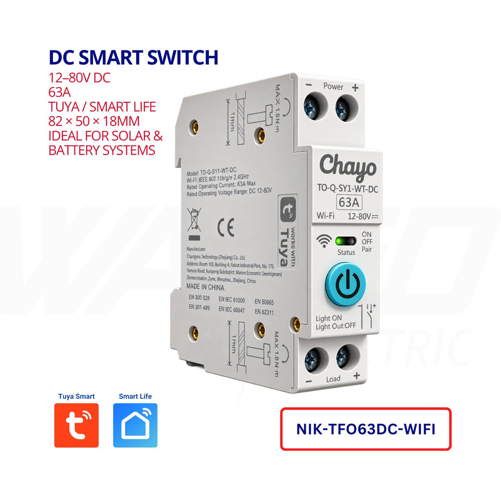 Chayo DC Smart Switch 63A