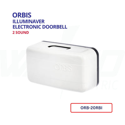 ORBIS Illuminaver Electronic Doorbell - 2 sounds