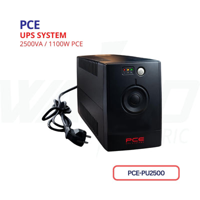 PCE UPS System – 2500VA / 1100W