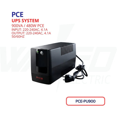 PCE UPS System – 900VA / 480W