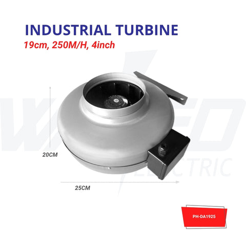 Industrial Turbin - 4 inch