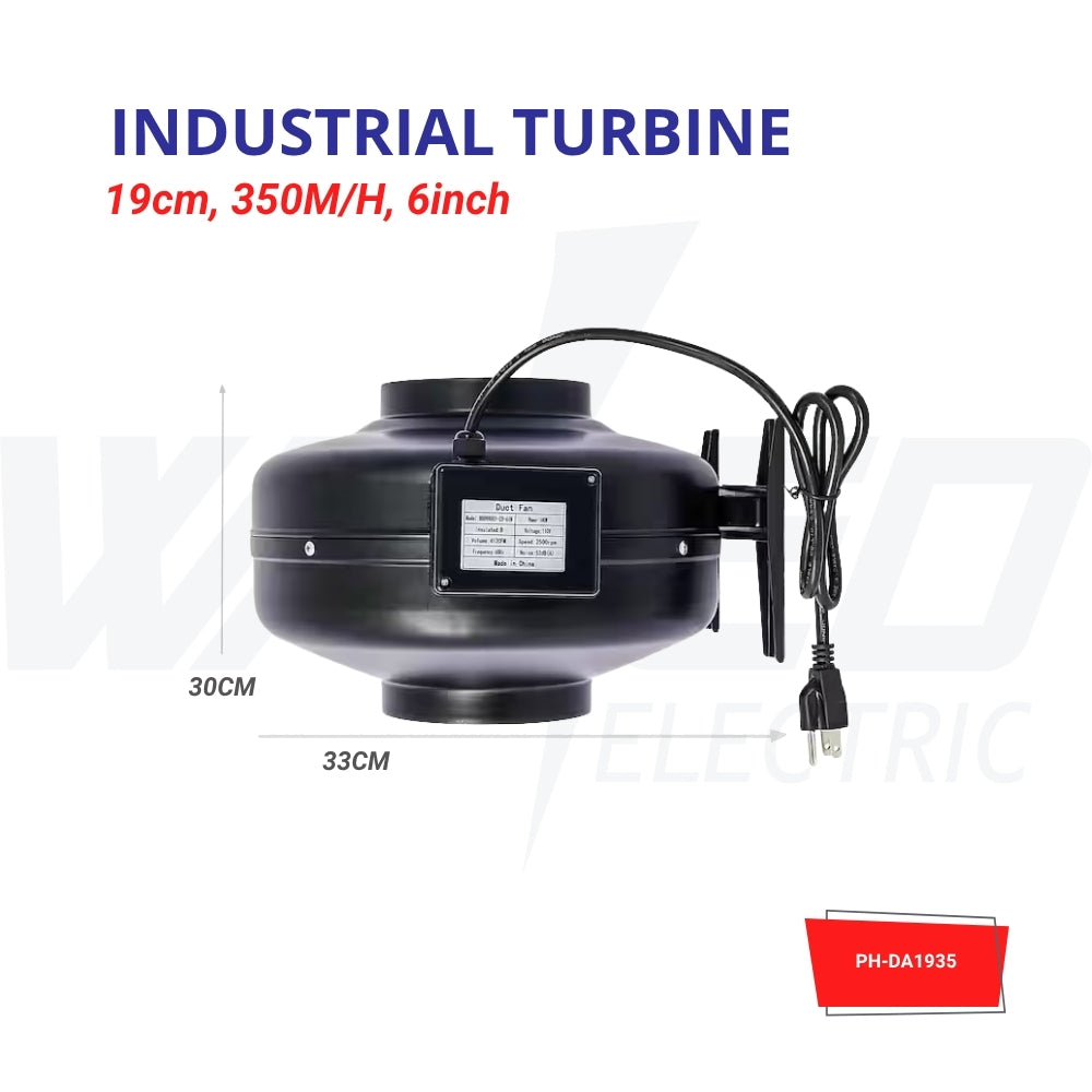 Industrial Turbin - 6 inch
