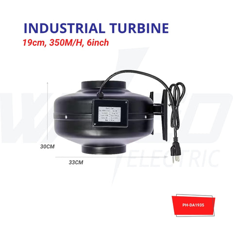 Industrial Turbin - 6 inch