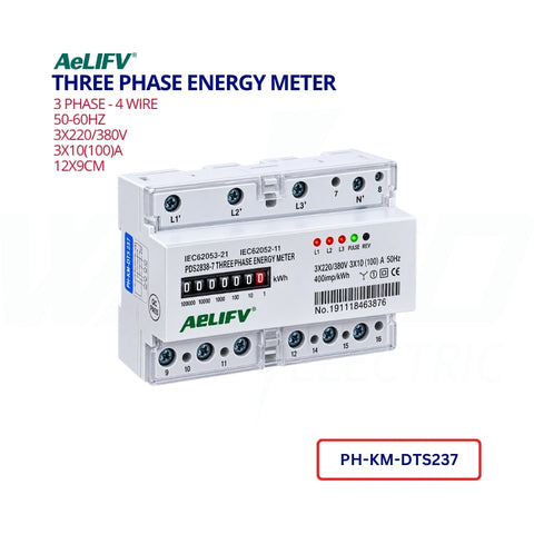 Three Phase Energy Meter - AELIFV