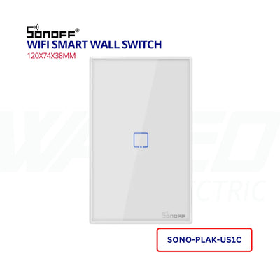 SONOFF WiFi Smart Wall Switch – 1, 2 & 3 Gang | White