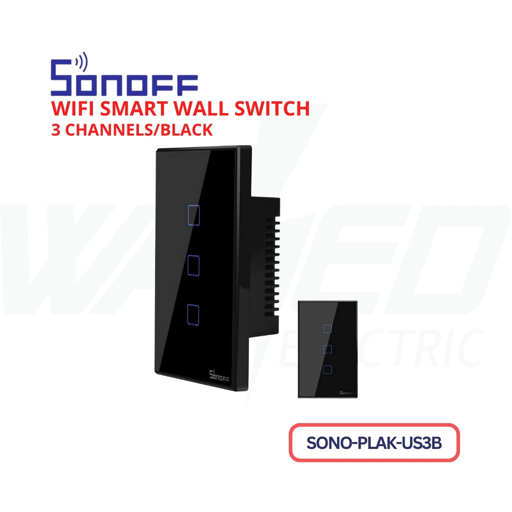 Wifi Smart Wall Switch - 3 Channels