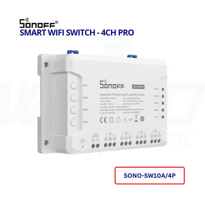 Smart WiFi Switch - 4CH Pro