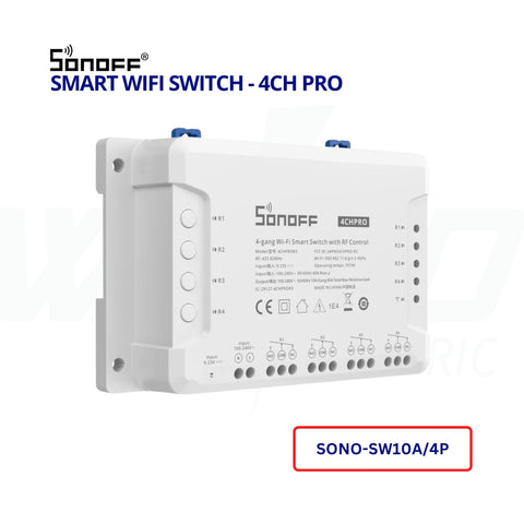 Smart WiFi Switch - 4CH Pro