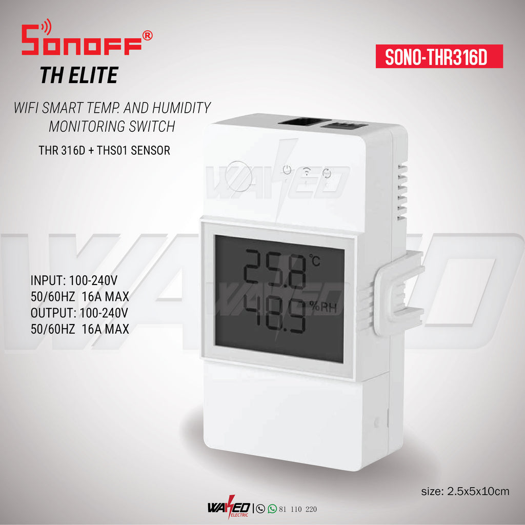 Temperature & Humidity Sensor - SONOFF