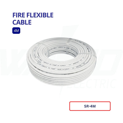 High Temperature Fiberglass Wire – 4M