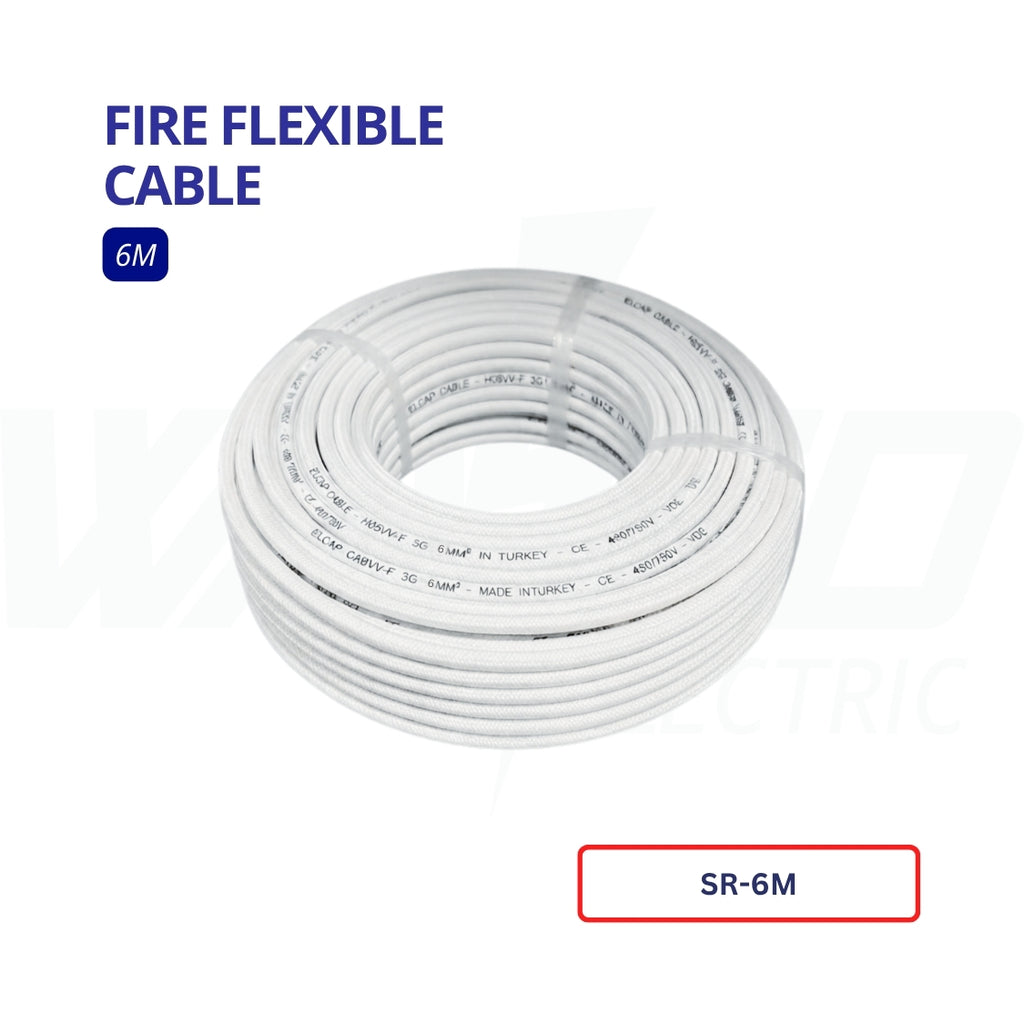 High Temperature Fiberglass Wire – 6M