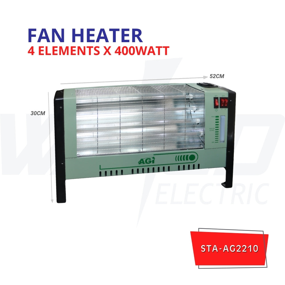 Fan Heater - 4 Elements