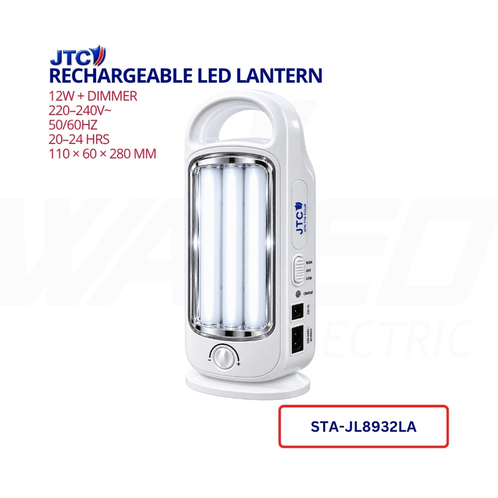 JTC Rechargeable LED Lantern