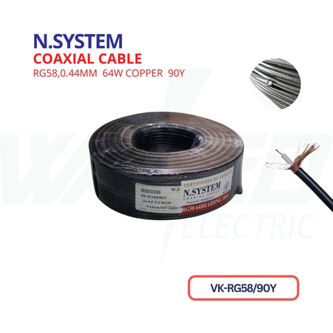 Coaxial Cable - RG58 - 90Y