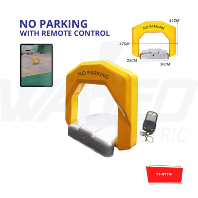 Automatic Car Parking Space Barrier Lock
