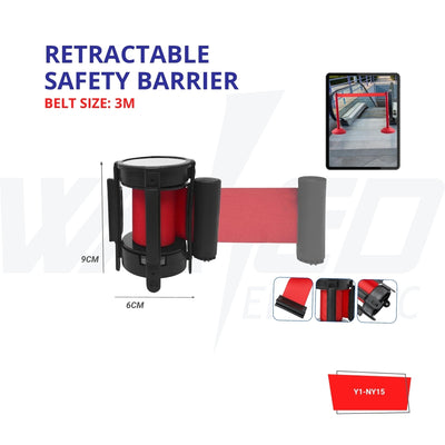 Retractable Safety Barrier
