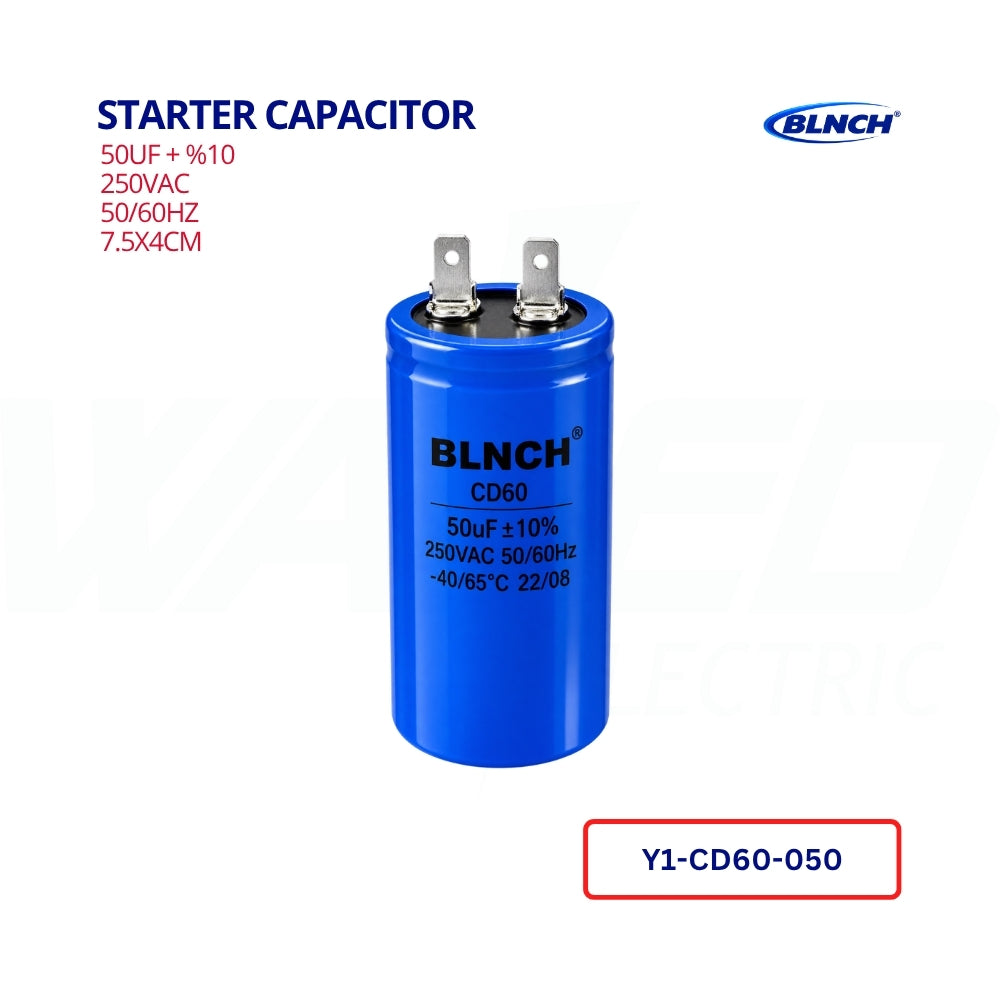Starter Capacitor - 50uf - BLNCH