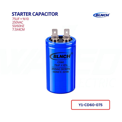Starter Capacitor - 75uf - BLNCH