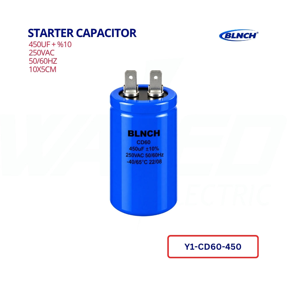 Starter Capacitor - 450uf - BLNCH