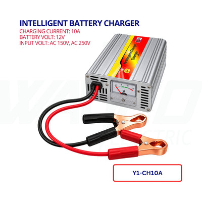 Intelligent Battery Charger - 10A - 12V