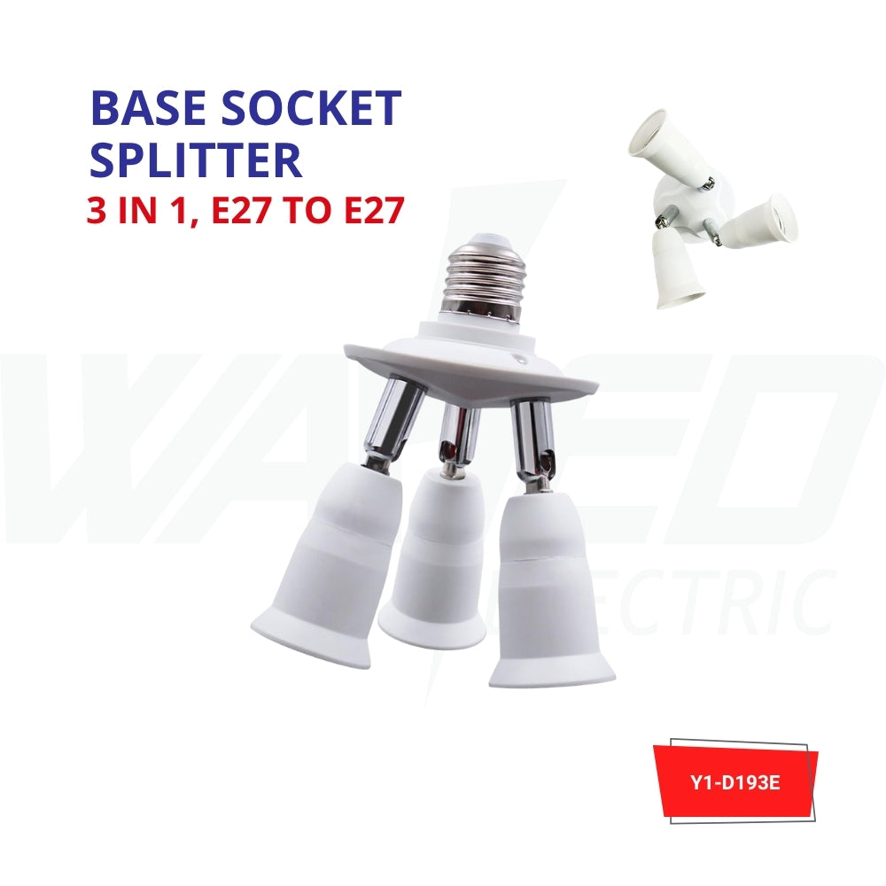 Lamp Holder - 3 in 1 - E27