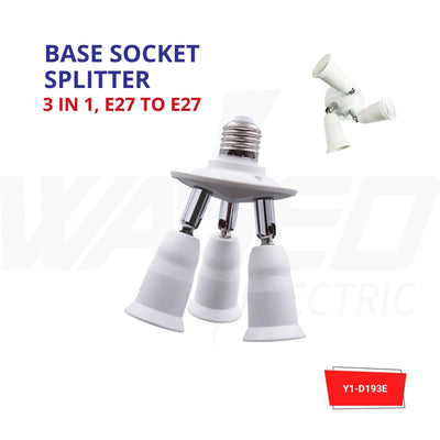 Lamp Holder - 3 in 1 - E27