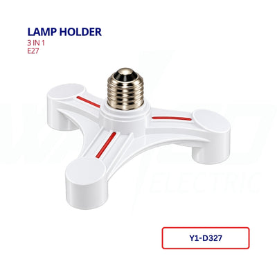 Lamp Holder - 3 in 1 - E27