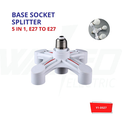 Lamp Holder - 5 in 1 - E27