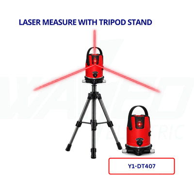 Laser Measure With Tripod Stand