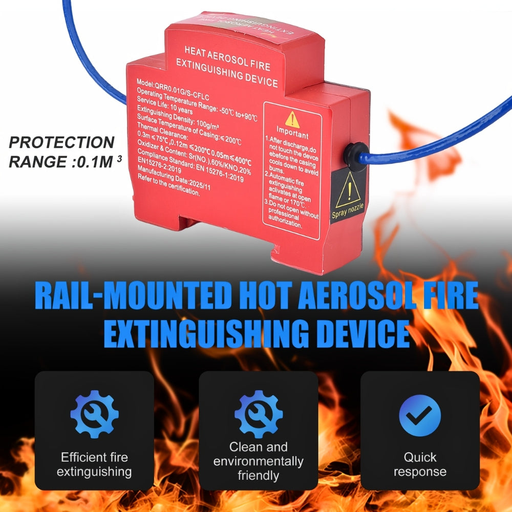 Automatic Switch Firefighting Protection System Automatic Switchgear Fire Extinguishing Device – Waked Electric