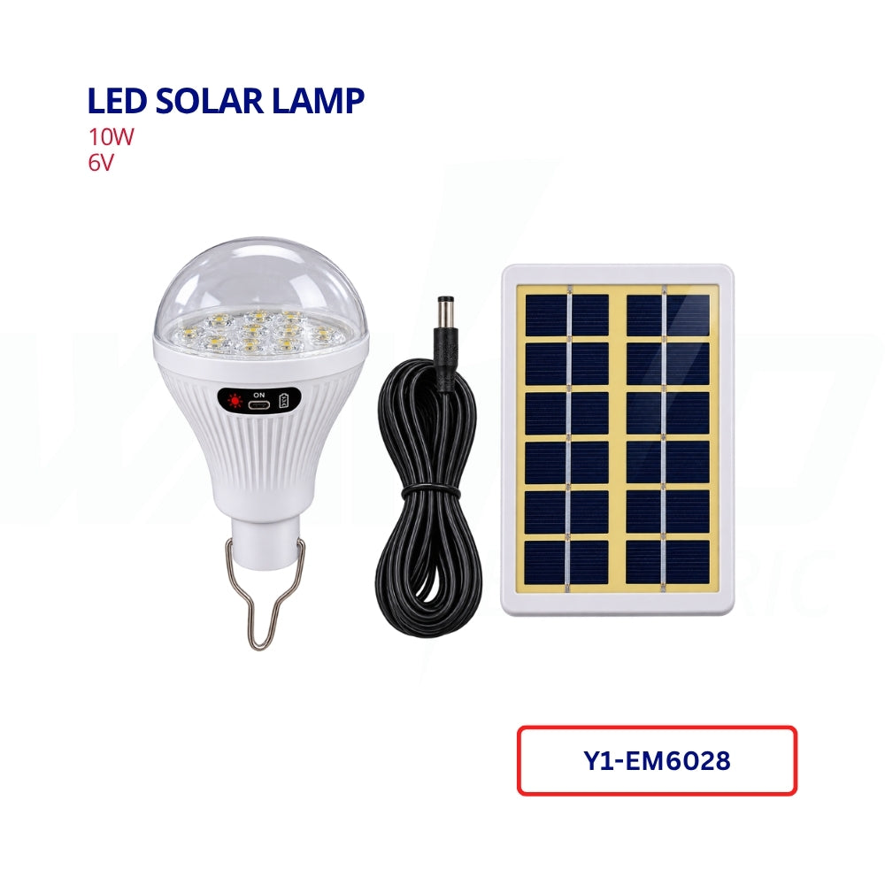 Led Solar Lamp - 10Watt