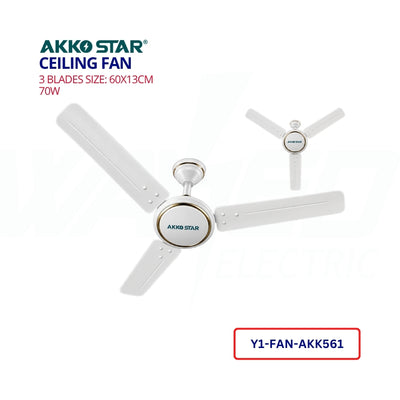 Ceiling Fan - 70w - AKKO STAR