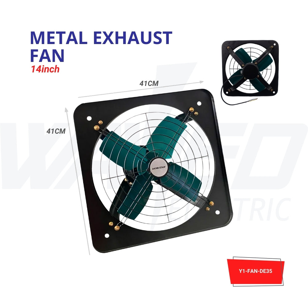 Metal Exhaust Fan - 40w – Waked Electric