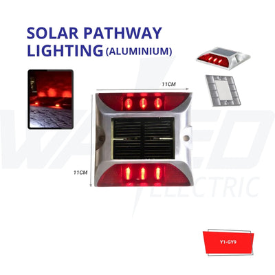 Solar Pathway Lighting - Red