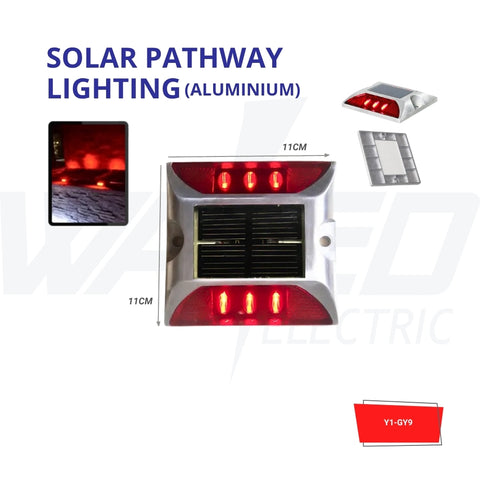 Solar Pathway Lighting - Red