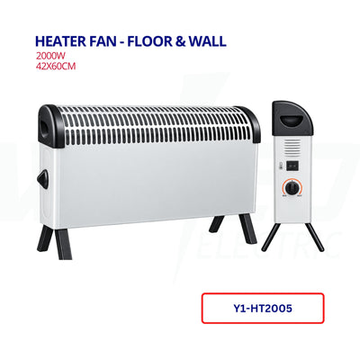 Heater Fan - floor & wall