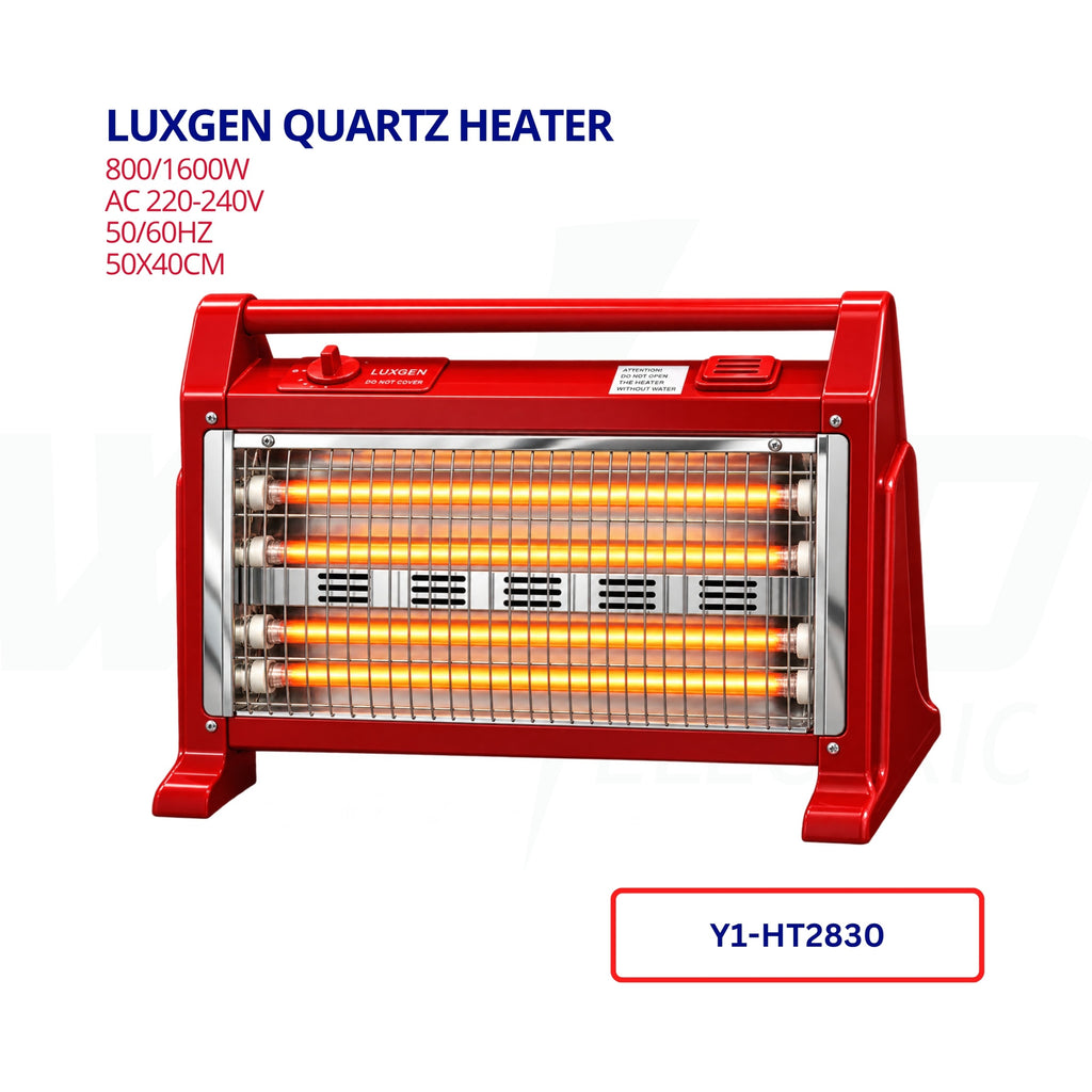 LUXGEN Quartz Heater – 1600W