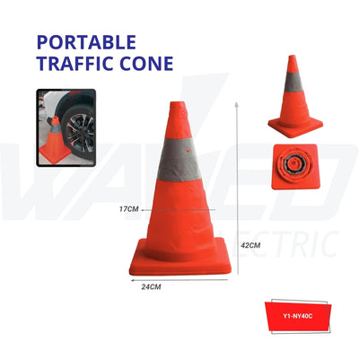 Portable Traffic Cone  - 40cm
