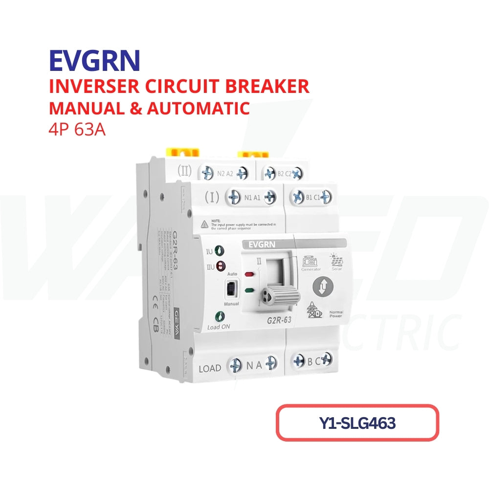 Inverser Circuit Breaker - 4p - 63A - EVGRN