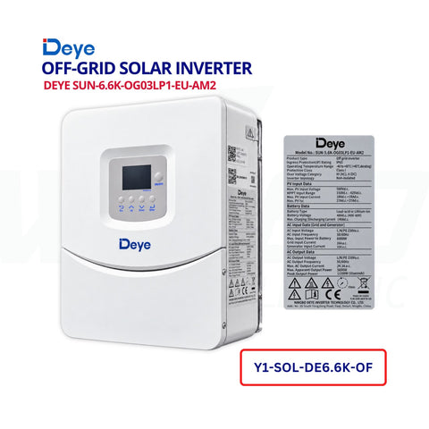 Deye 6.6kW Off-Grid Solar Inverter