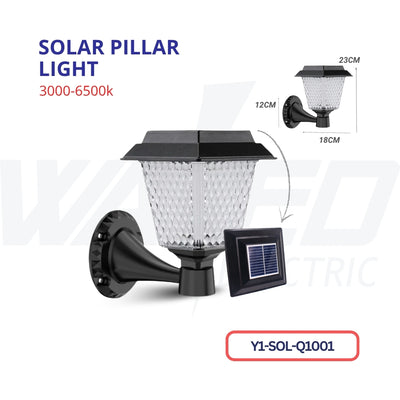 Solar Pillar Light