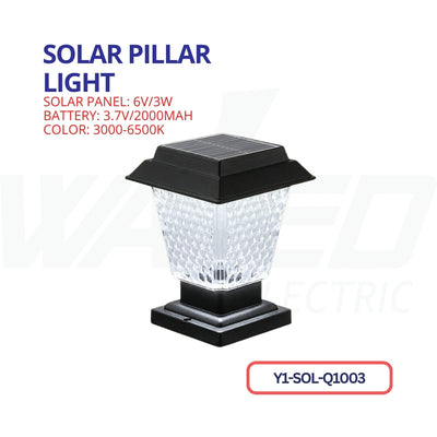 Solar Pillar Light