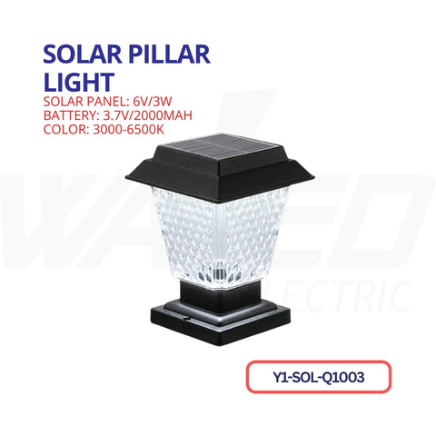 Solar Pillar Light