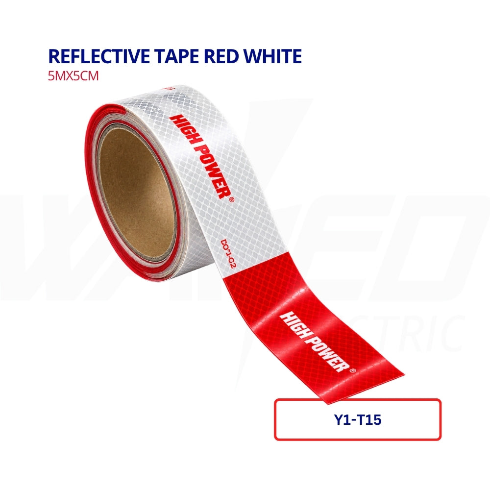 Reflective  Tape Red White - 5M