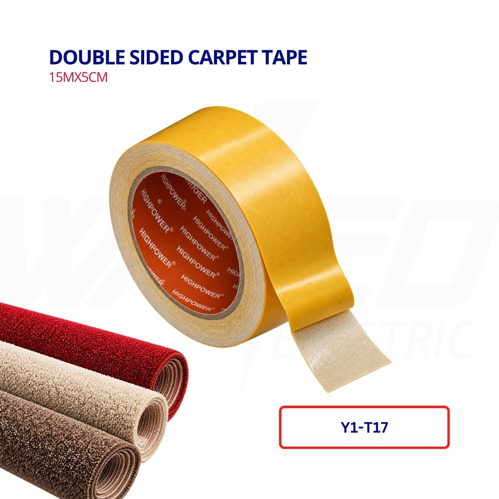 Double Sided Carpet Tape - 15m