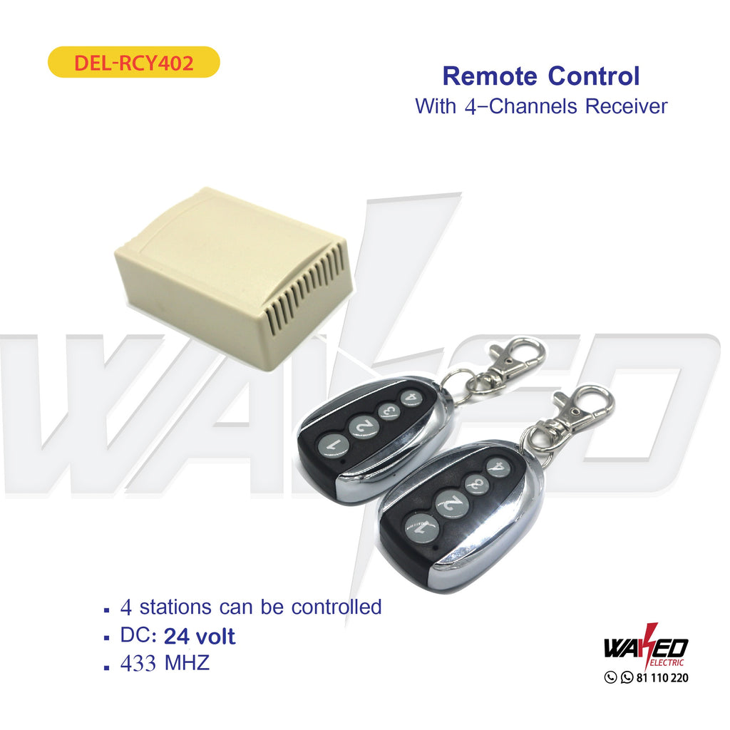 Remote Control - With 4 Channel Receiver