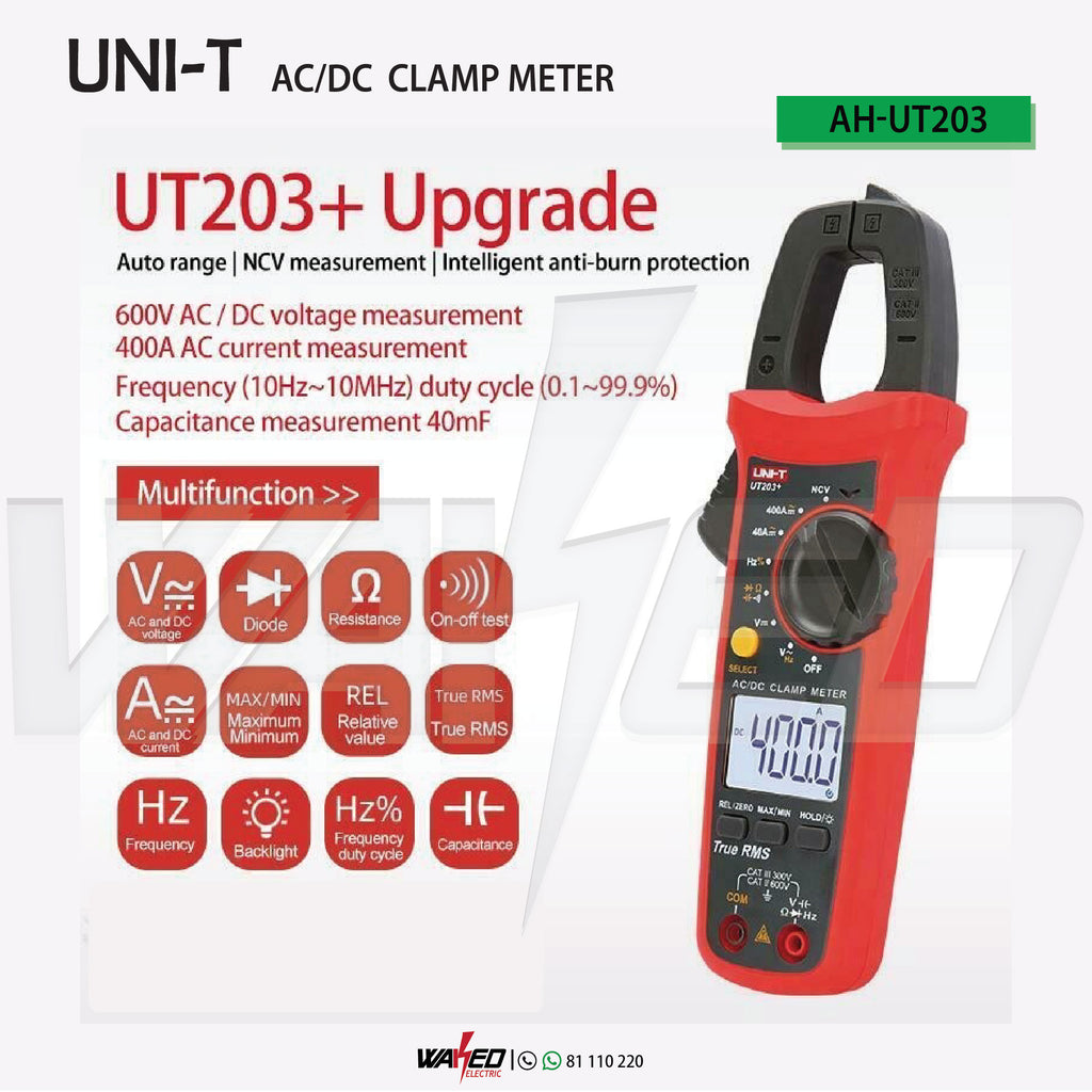 Digital Clamp Meter - UT-203